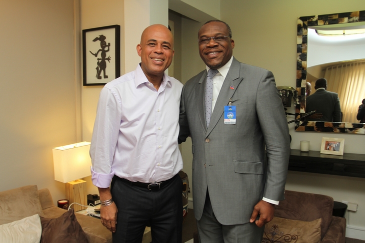 SEM Thierry Guédé nommé Ambassadeur itinérant d’Haïti en Afrique de l’Ouest, vise la mairie de Cocody.